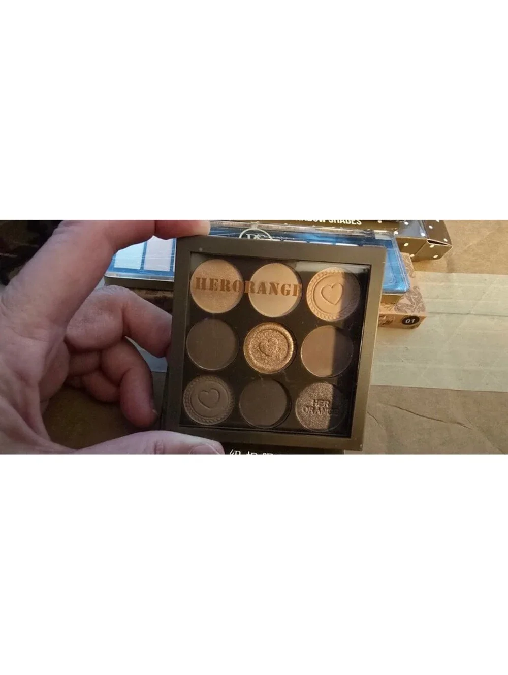 Misslyn Shades of Nude Eyeshadow Palettes and Hero Range Eyeshadow Set